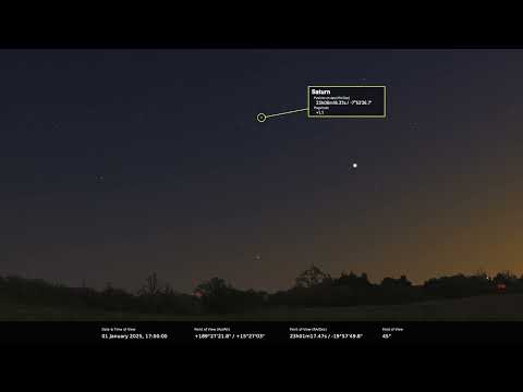 Mars at its best! This is what&#039;s in the night sky, January 2025