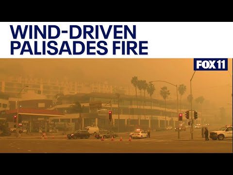 Palisades fire: Fast-moving fire prompts evacuations