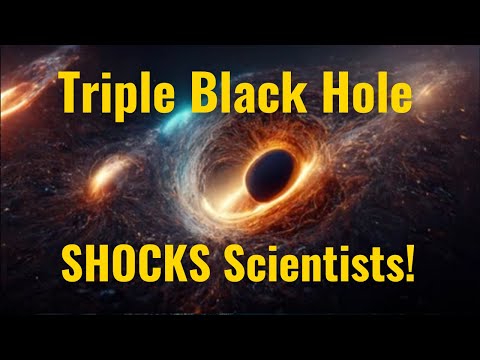 Triple Black Hole System Discovered: The Cosmic Dance That Changes Everything!