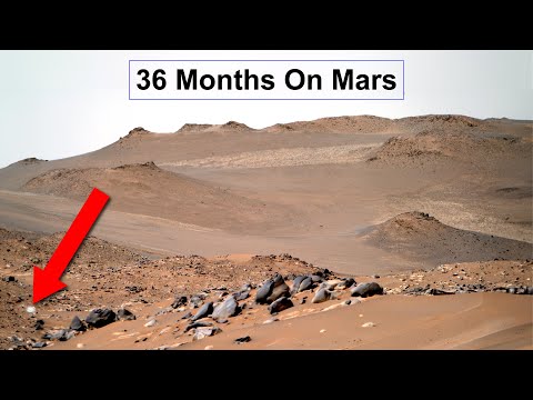 36 Months on Mars: A Bright Object Really Is Following Us!