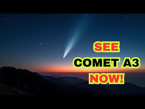 Comet C2023 A3 Lights Up the Night Sky After 80,000 Years