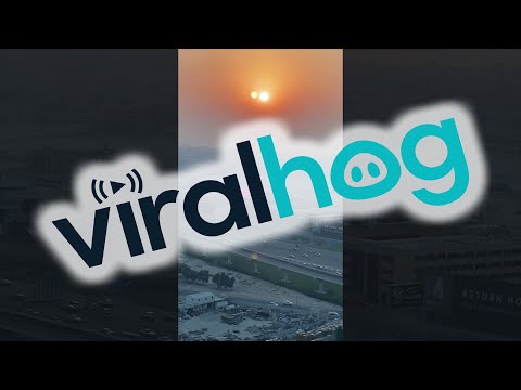 Two Suns in Dubai || ViralHog