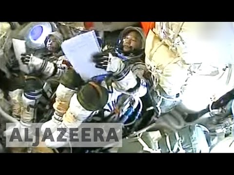 China astronauts return from space station after month-long stay