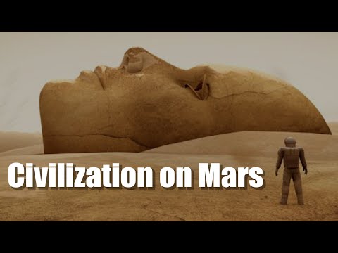 Mars once achieved Type II civilization