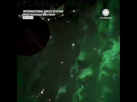 Stunning Aurora Borealis Video Captured by Astronaut in ISS