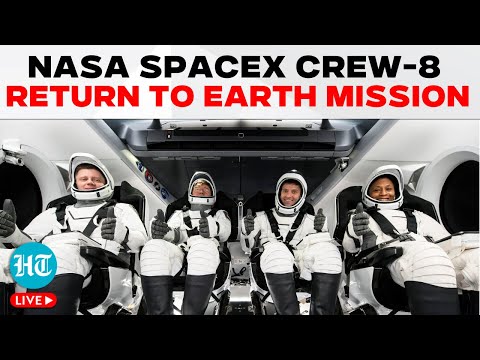 LIVE Coverage Of NASA SpaceX Crew-8 Return to Earth Mission | NASA | ISS Astronauts Stuck