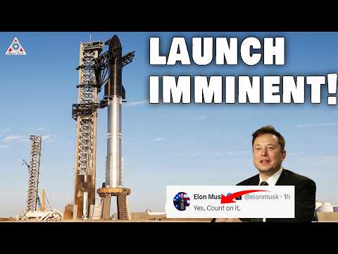 SpaceX&#039;s Big Day to launch Starship with the high tech ever into orbit while New Glenn...Musk reacts