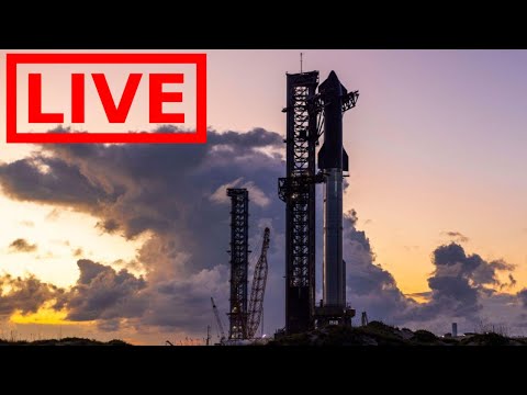 🌎 LIVE Flight 5 Countdown | SpaceX Starship | Watch past 4 flights NOW!