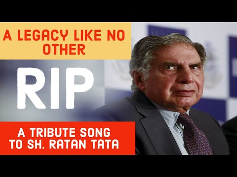 A Tribute Song to Ratan Tata I A Legacy Like No Other I Salute to a Great Human Being