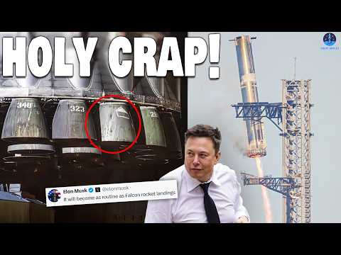 Elon Musk revealed This after Inspected Starship Flight 7 Booster 14 CATCH...