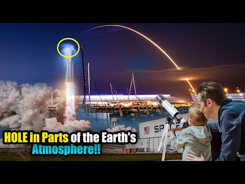 SpaceX Rocket Launch Punched a HOLE in Earth&#039;s Atmosphere!! SpaceX News Today