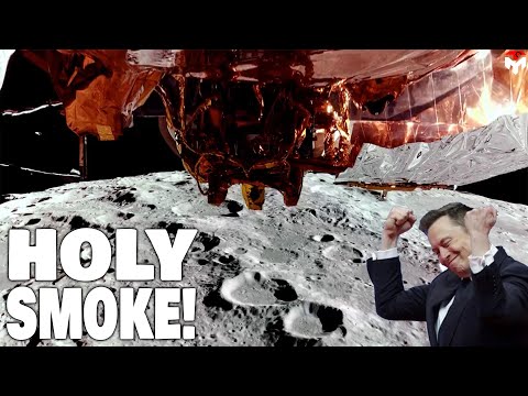 NASA&#039;s Double Lunar Lander Missions on SpaceX Rocket Reached the Moon, Landing in Days...