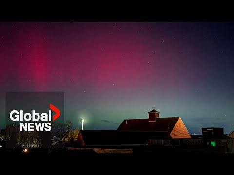 Northern lights dazzle in UK skies, seen as far as southern England