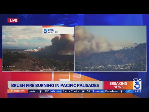 Live KTLA 5 Coverage: Palisades Fire in LA destroys homes