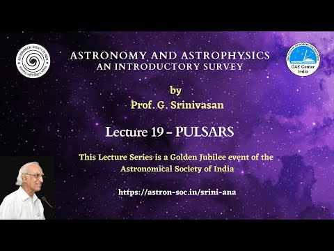 Lecture 19 - PULSARS