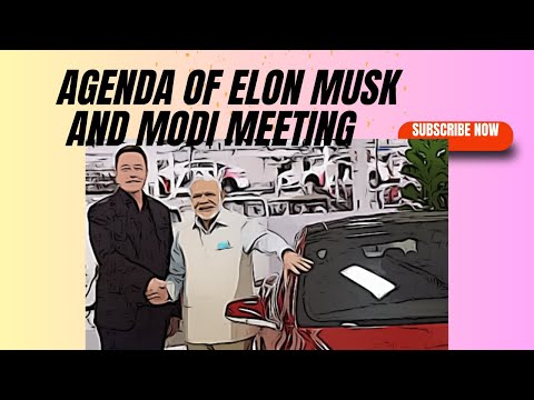 PM Modi&#039;s Historic Meeting with Tesla &amp; SpaceX CEO Elon Musk in New York City- #elonmusk #pmmodi