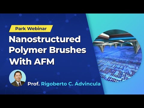 Park Webinar - Nanostructured Polymer Brushes with AFM