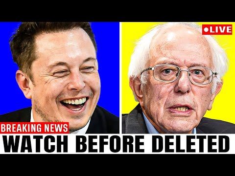 Elon Musk HUMILIATES Bernie Sanders On Live TV &amp; He Breaks Down Completely