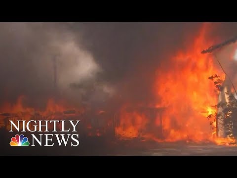 Hundreds Of Homes Lost In Southern California Wildfires | NBC Nightly News