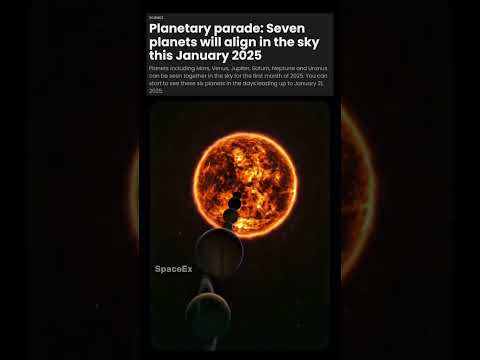 Seven Planets Align: Rare January 2025 Skywatching Event – Don’t Miss It!