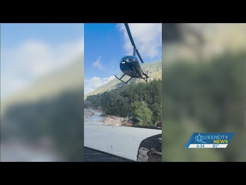 Lake Lure couple reunited after volunteer rescue pilot threated with arrest