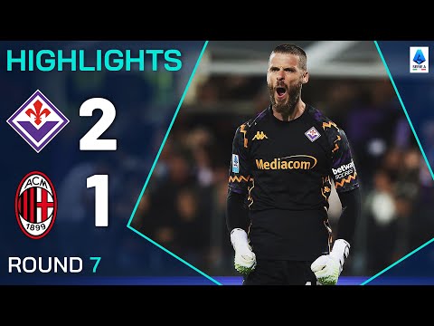 FIORENTINA-MILAN 2-1 | HIGHLIGHTS | De Gea saves TWO penalties in crazy Viola win | Serie A 2024/25