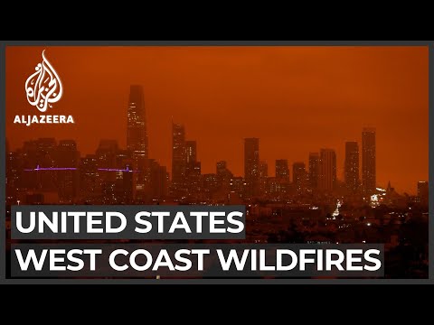 &#039;Unprecedented&#039; wildfires rage across western United States