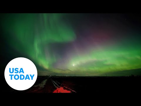 Mesmerizing northern lights color the sky above Minnesota | USA TODAY