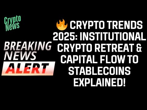 Crypto Trends 2025 Institutional Crypto Retreat &amp; Capital Flow to Stable coins Explained!