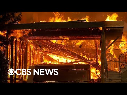 California wildfires&#039; destruction in Los Angeles area captured in videos