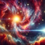 Generate a high-definition, realistic image depicting an anticipated captivating space phenomenon happening this upcoming weekend. The scene should include a vibrant mix of interstellar objects like stars, galaxies, and nebulae, with a dominant feature being an extraordinary event like a supernova or a passing comet.