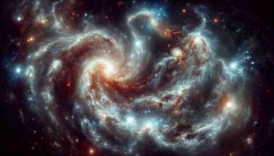 Generate a photorealistic, high-definition image showcasing the intricate and mysterious patterns within a galactic cluster, detailing the swirling arms of galaxies, the starry constellations, and nebulas filled with cosmic dust and gas.