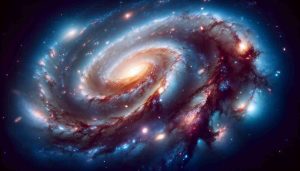 Generate a realistic, high-definition image of colossal galaxies from the early universe. These galaxies, with their immense size and unique formations, challenge established astronomical theories, showing the vastness and complexity of the universe beyond our current comprehension.