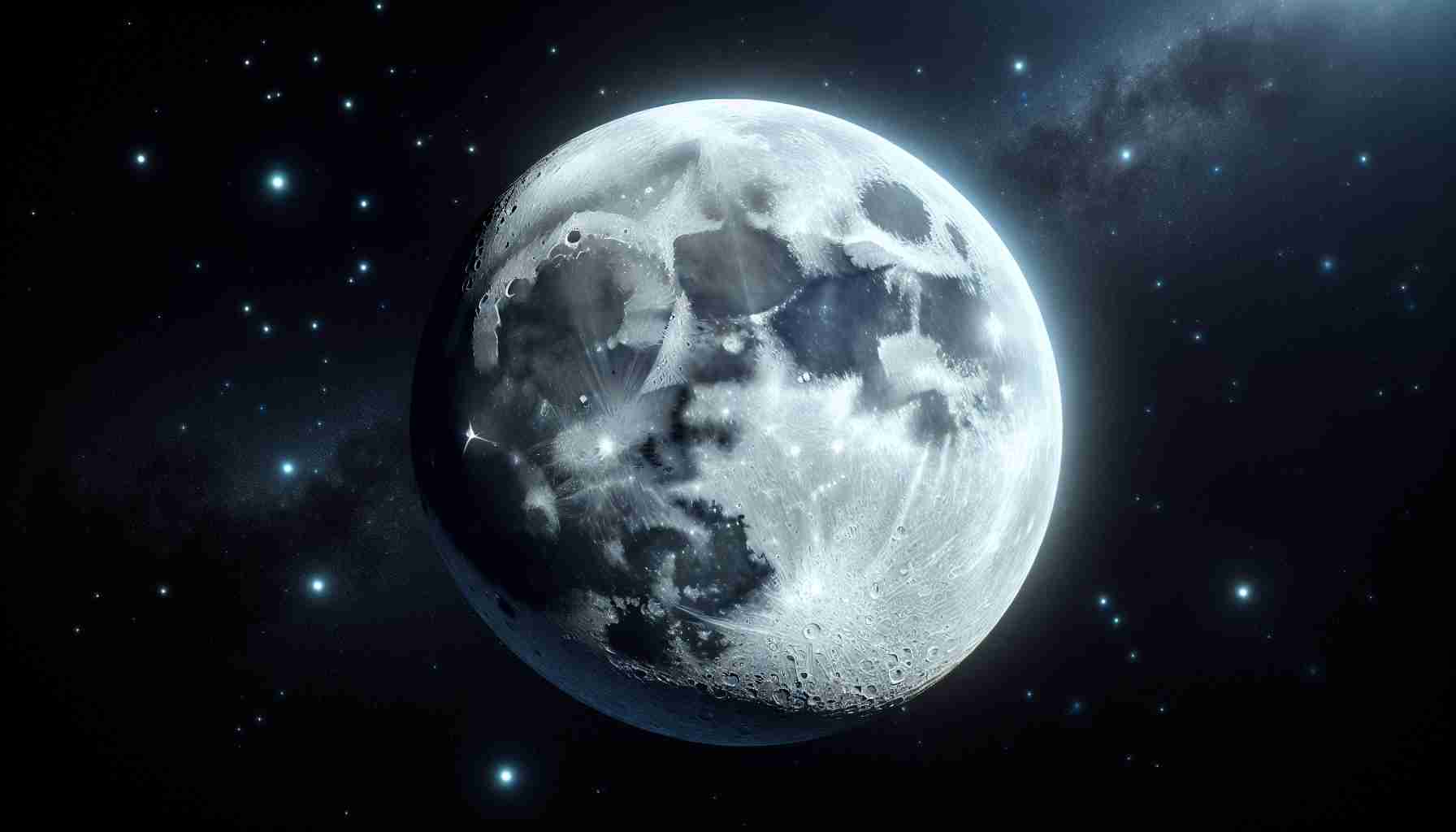 A realistic high definition image portraying the striking beauty of the lunar illumination on November 15th. The moon is in its full glory, shining brilliantly in the dark night sky, with stars twinkling faintly in the background. Craters and other lunar surface features are visible, accentuating the majestic and mysterious nature of our celestial neighbor.