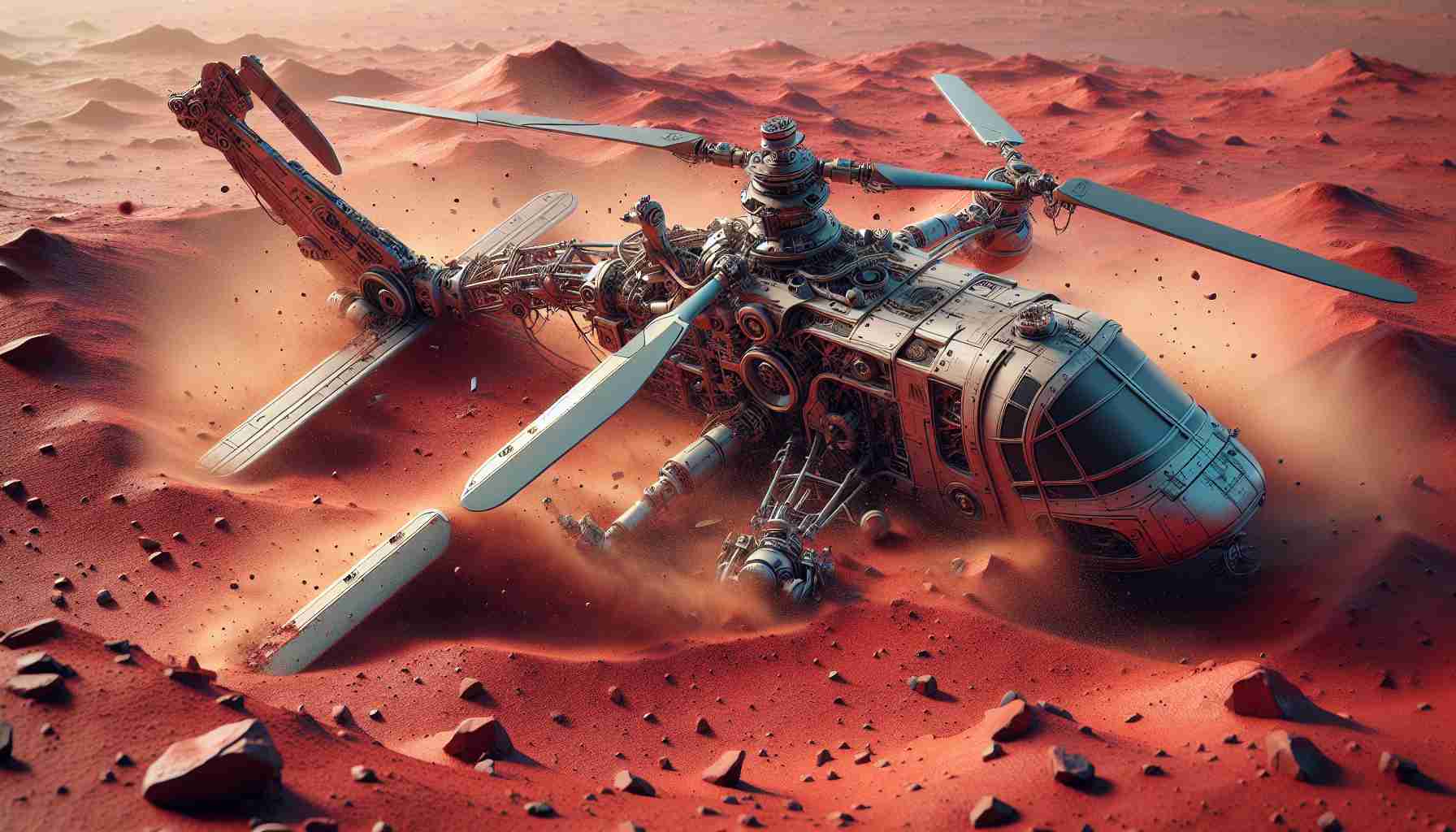 NASA's Mars Helicopter Faces Unexpected Crash! Will It Rise Again? 