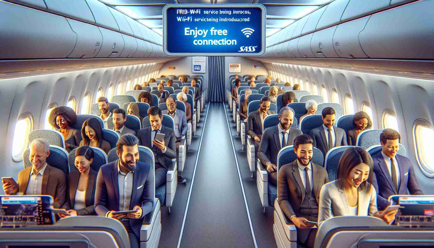 Revolutionary Wi-Fi Coming to SAS Flights! Enjoy Free Connection! 