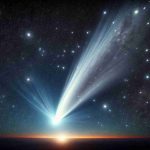 Generate a detailed, realistic, high-definition image of Comet C/2024 G3, also known as 'The Stellar Spectacle You Can't Miss'. The picture should showcase its illuminating tail and radiant core, seen against the backdrop of the star-filled night sky.