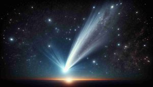 Generate a detailed, realistic, high-definition image of Comet C/2024 G3, also known as 'The Stellar Spectacle You Can't Miss'. The picture should showcase its illuminating tail and radiant core, seen against the backdrop of the star-filled night sky.