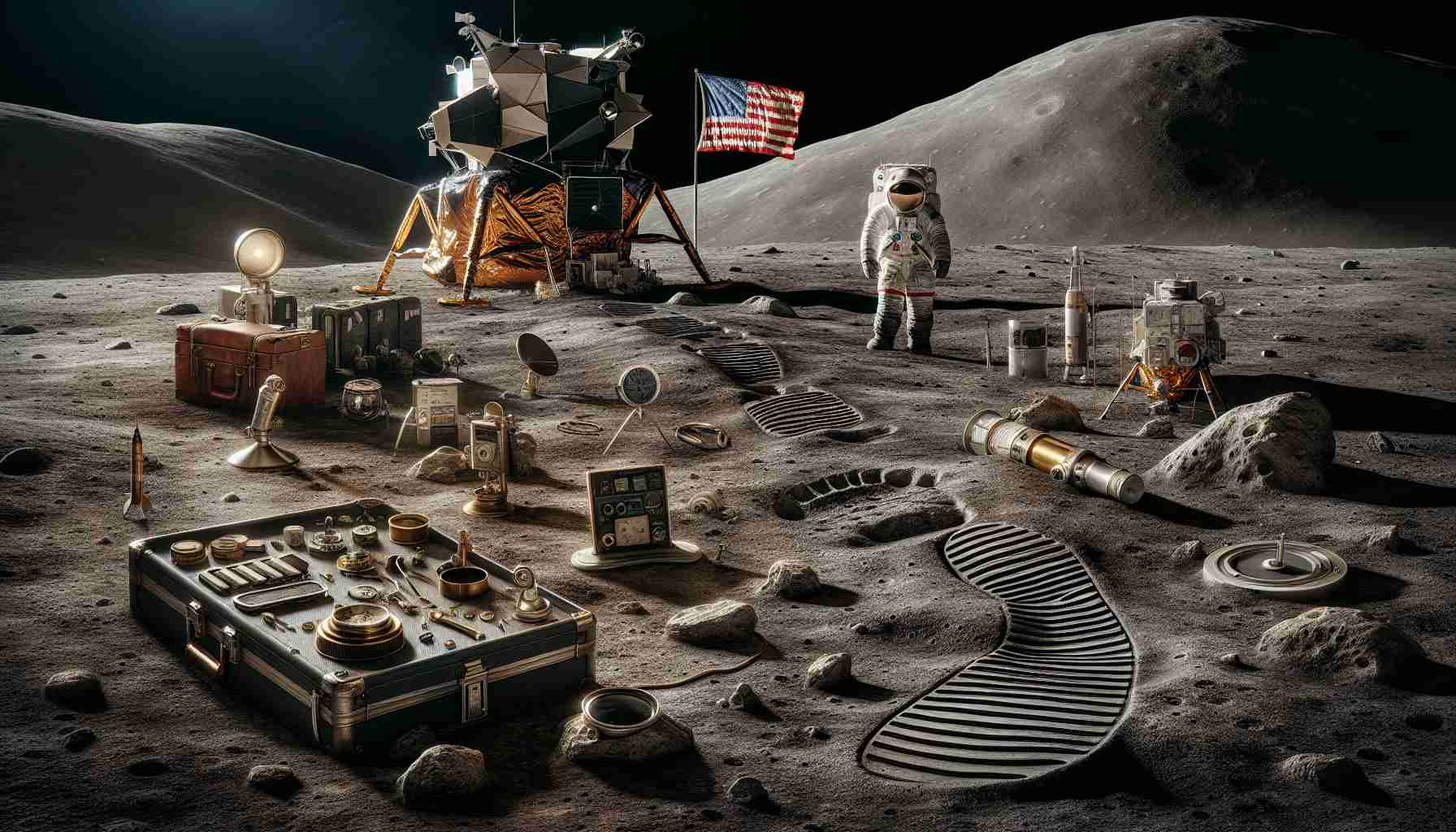 Explore the Treasures of Humanity's First Moon Landing! This is What They Found! 