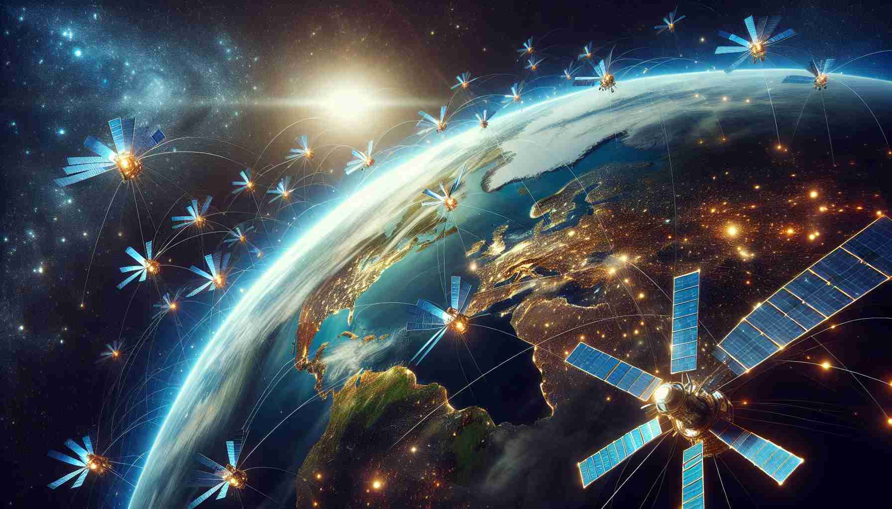 SpaceX's Game-Changer: Starlink Satellites Bring Universal Internet Closer 